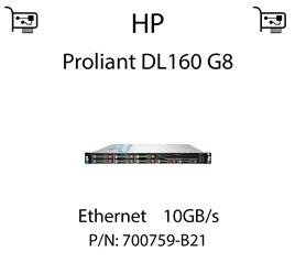 Karta sieciowa Ethernet 10GB/s dedykowana do serwera HP Proliant DL160 G8 (REF) - 700759-B21