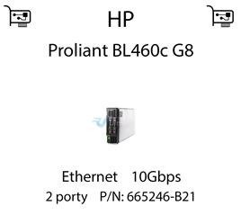 Karta sieciowa Ethernet 10Gbps dedykowana do serwera HP Proliant BL460c G8 - 665246-B21