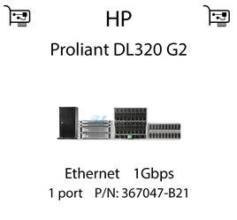 Karta sieciowa Ethernet 1Gbps, PCIe dedykowana do serwera HP Proliant DL320 G2 (REF) - 367047-B21