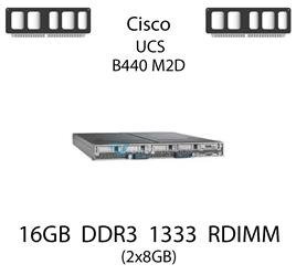 Pamięć RAM 16GB (2x8GB) DDR3 dedykowana do serwera Cisco UCS B440 M2D, RDIMM, 1333MHz, 1.35V, 2Rx4