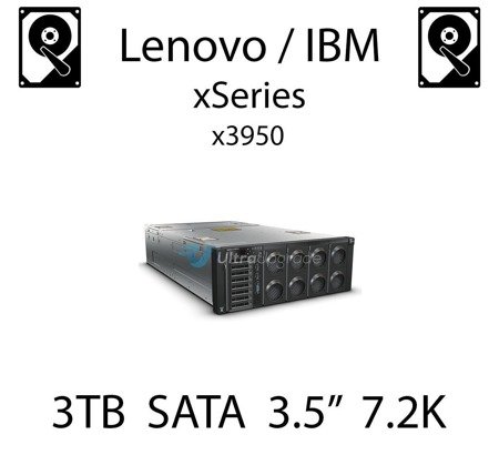 3TB 3.5" dedykowany dysk serwerowy SATA do serwera Lenovo / IBM System x3950, HDD Enterprise 7.2k, 300MB/s - 81Y9774 (REF)