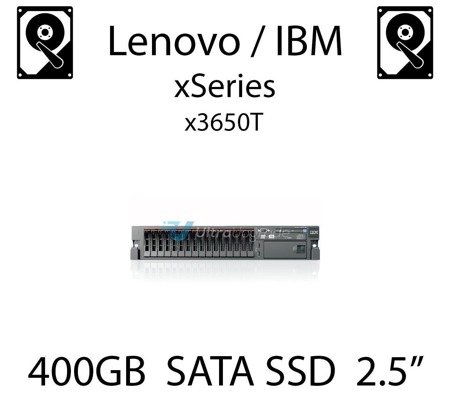 400GB 2.5" dedykowany dysk serwerowy SATA do serwera Lenovo / IBM Bladecenter T, SSD Enterprise , 600MB/s - 41Y8336 (REF)