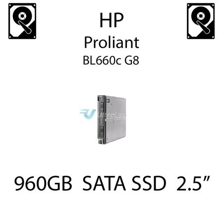 960GB 2.5" dedykowany dysk serwerowy SATA do serwera HP ProLiant BL660c G8, SSD Enterprise  - 756601-B21 (REF)