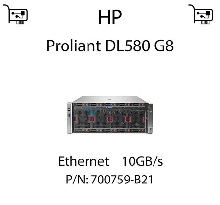 Karta sieciowa Ethernet 10GB/s dedykowana do serwera HP Proliant DL580 G8 (REF) - 700759-B21