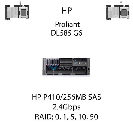 Kontroler RAID HP P410/256MB SAS  462862-B21, 2.4Gbps - 462862-B21