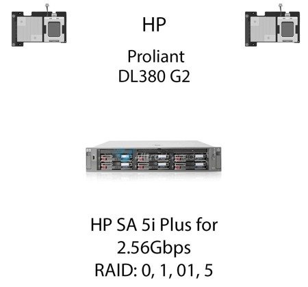 Kontroler RAID HP SA 5i Plus for DL380R, 2.56Gbps - 264030-B21 (REF)